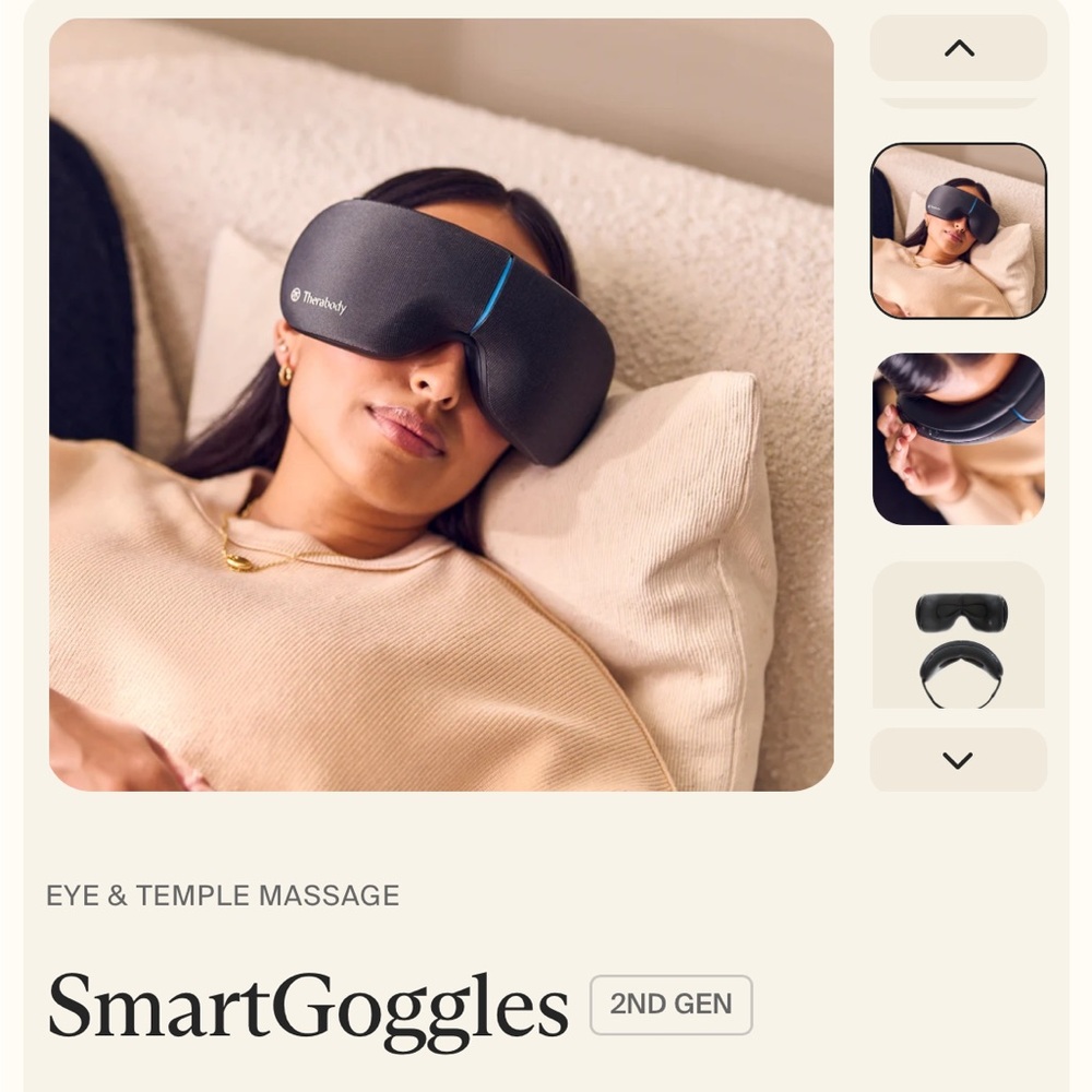 Therabody SmartGoggles 2nd Gen/2.0